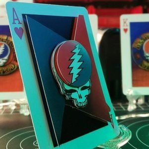 Grateful Dead - 3D Art Card Collectible Gift - w/Stand & Gift Box